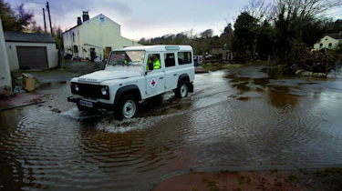 UK Floods: Red Cross Rescue
