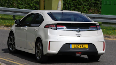 Vauxhall Ampera rear cornering