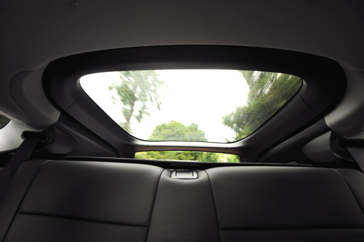 Honda CR-Z rear visability
