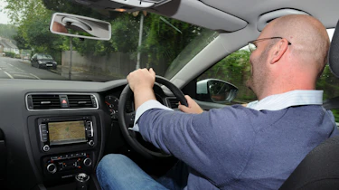 Volkswagen Jetta driving
