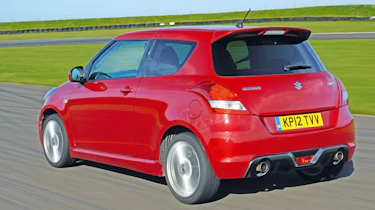 Suzuki Swift Sport rear action