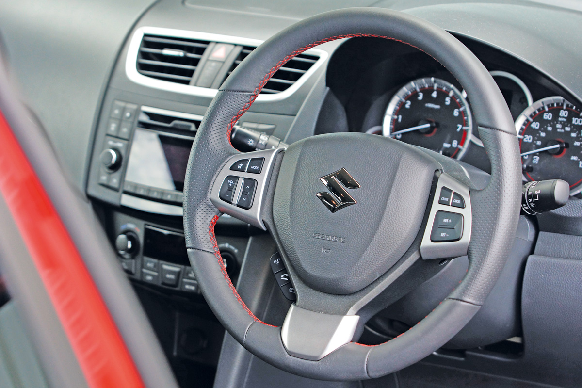 Suzuki Swift Sport interior