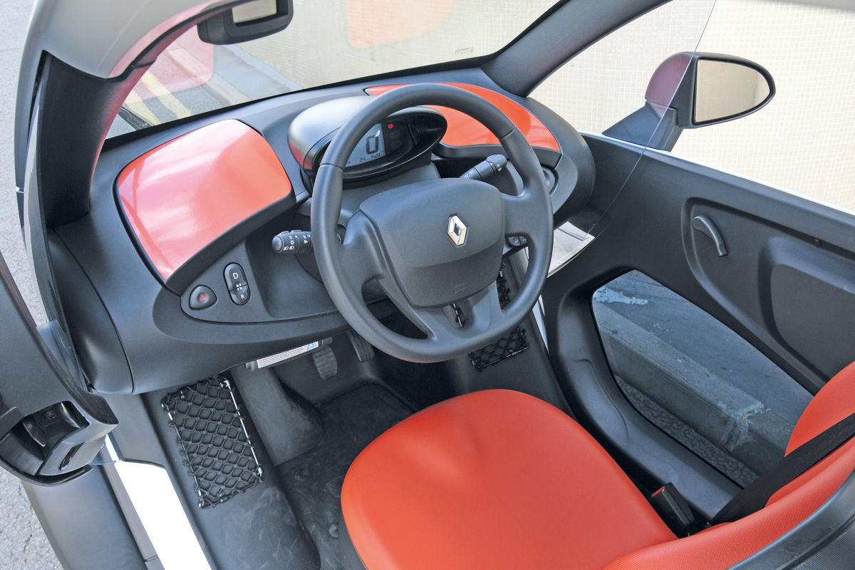 Renault Twizy interior
