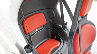 Renault Twizy rear seat