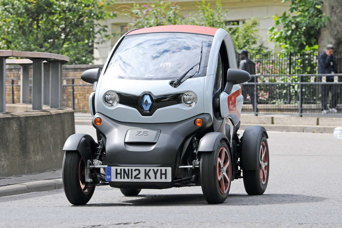 Renault Twizy front cornering