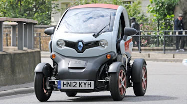 Renault Twizy front cornering