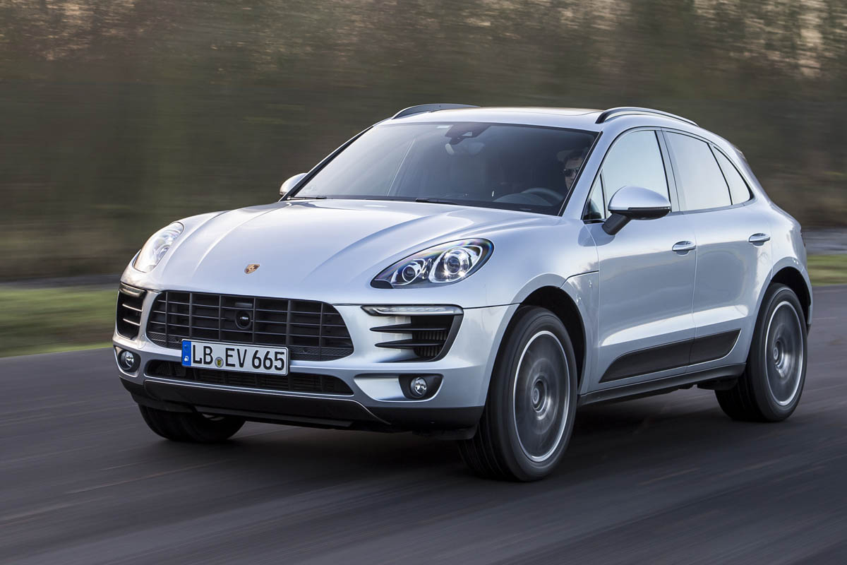 Macan front action