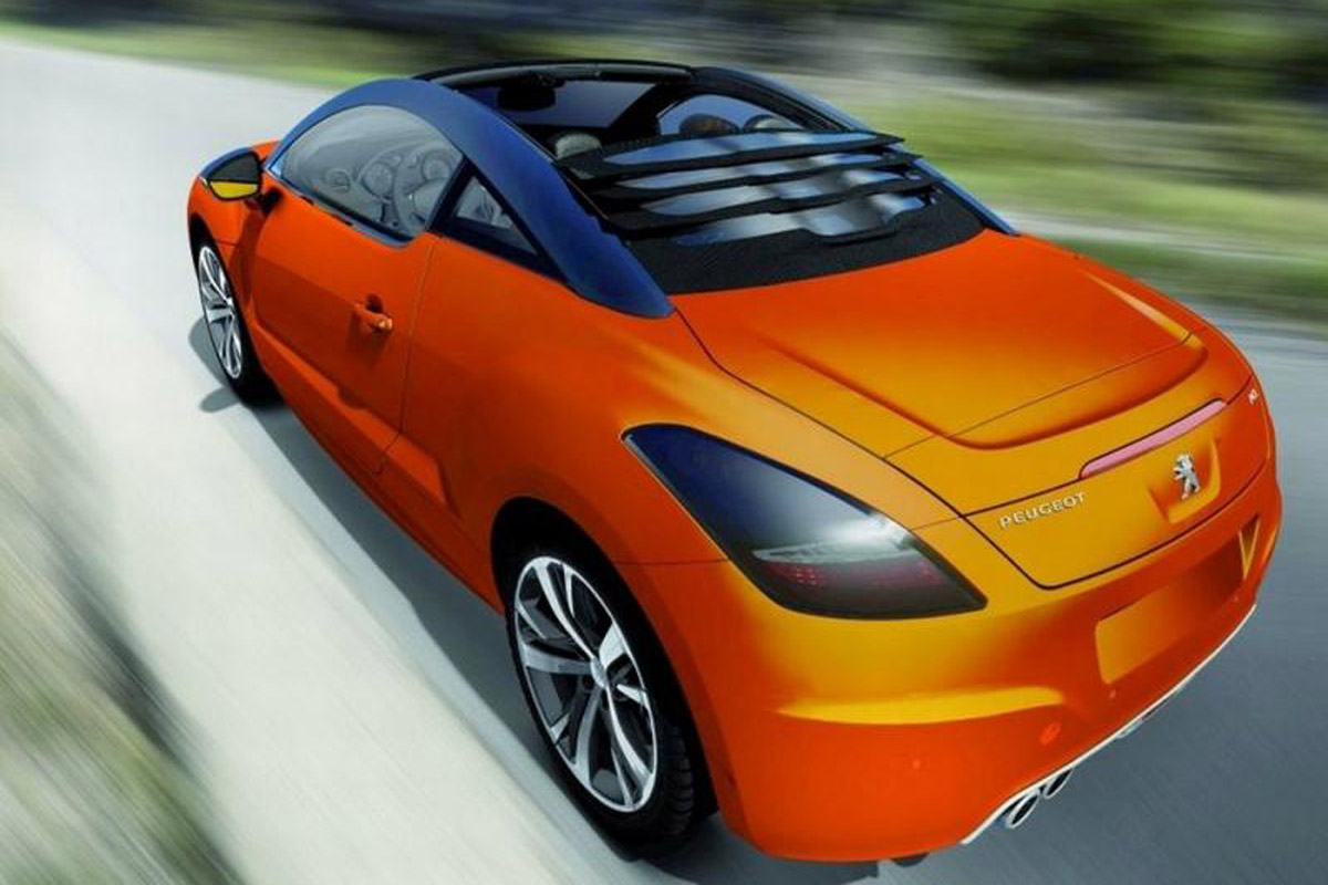 Magna Steyr Peugeot RCZ convertible