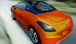 Magna Steyr Peugeot RCZ convertible