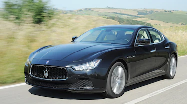 Maserati Ghibli diesel front tracking