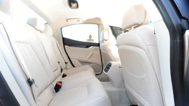Maserati Ghibli diesel rear seats