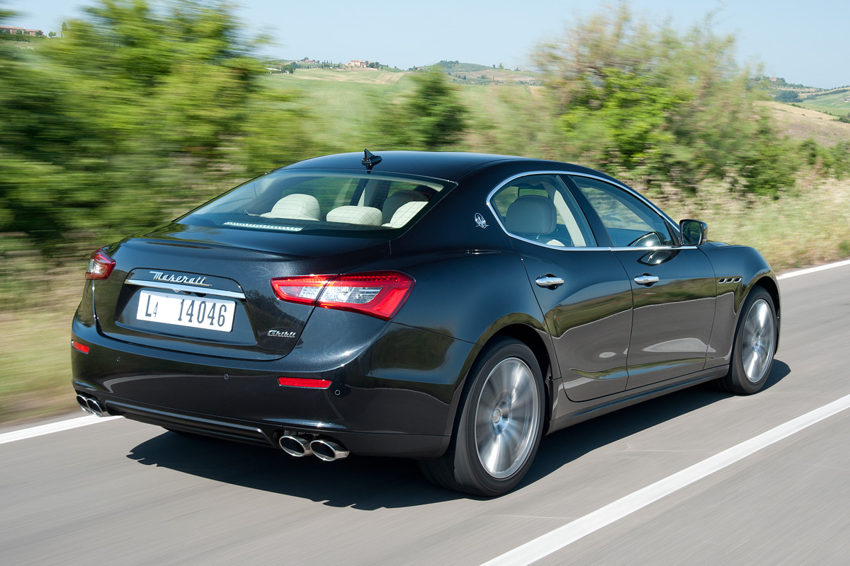 Maserati Ghibli diesel rear tracking