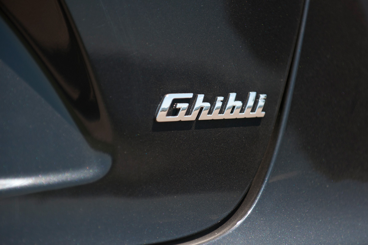 Maserati Ghibli diesel badge