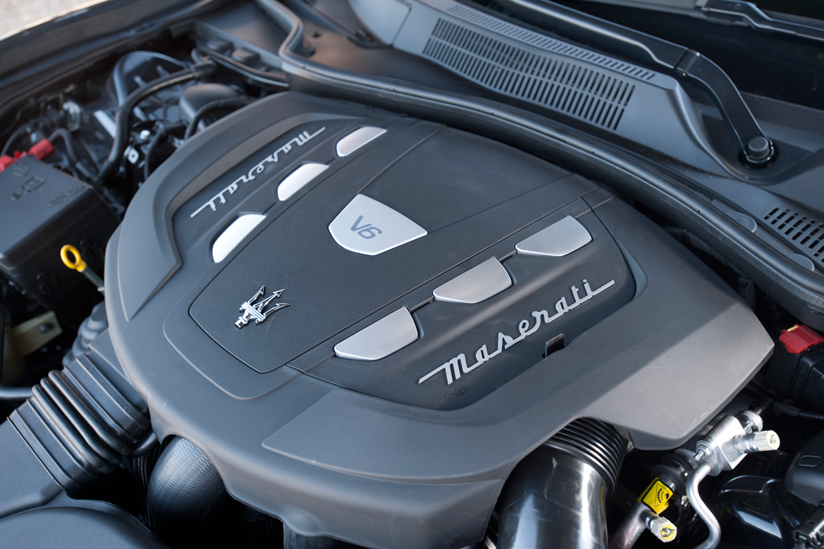 Maserati Ghibli diesel engine