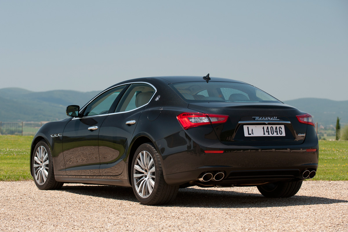 Maserati Ghibli diesel rear static
