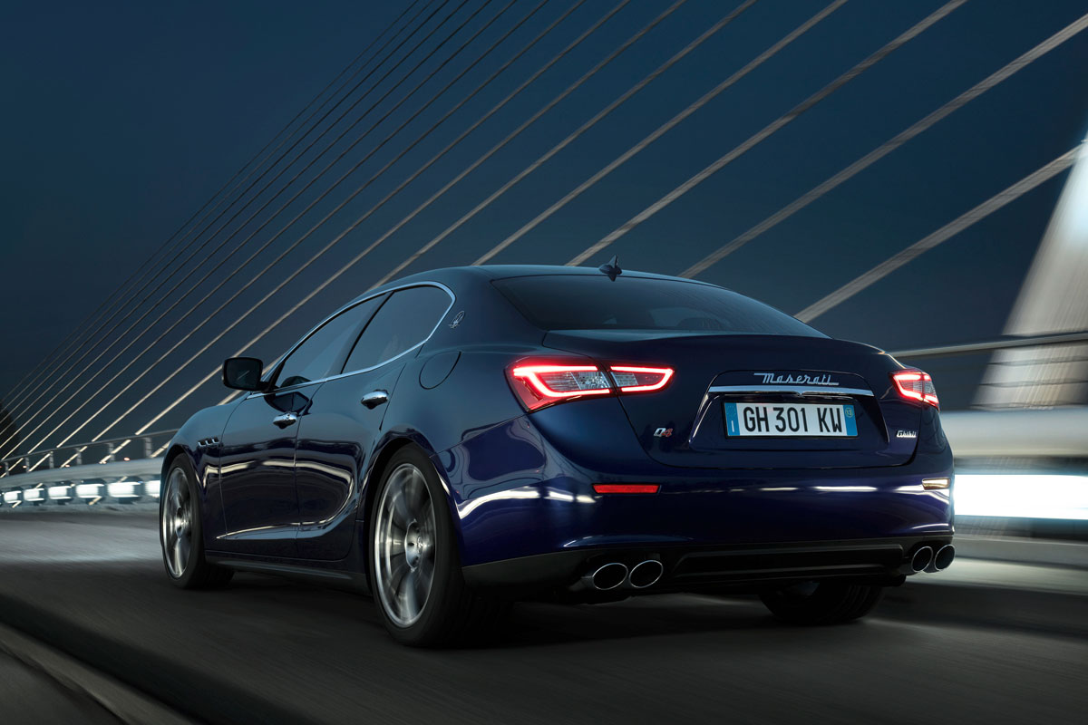 Maserati Ghibli rear action