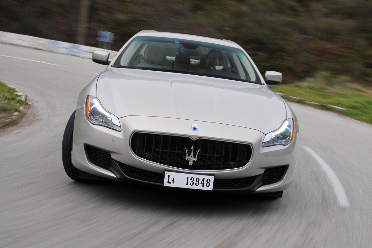 Maserati Quattroporte front action
