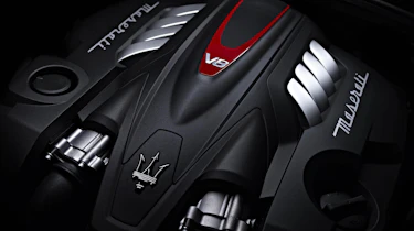 Maserati Quattroporte badge