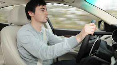Maserati Quattroporte driving
