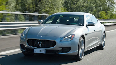 Maserati Quattroporte S front tracking