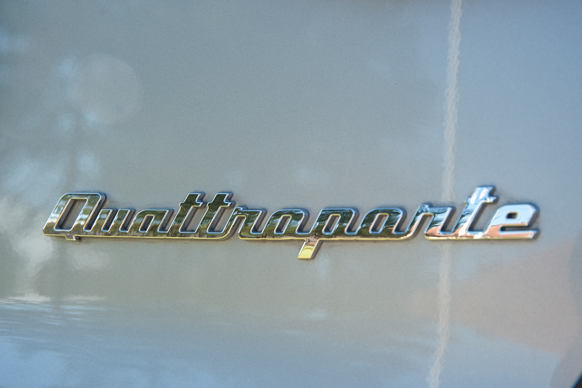 Maserati Quattroporte S badge