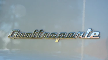 Maserati Quattroporte S badge