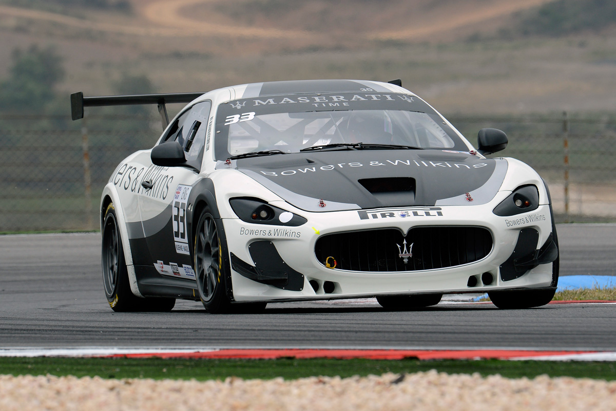 2012 Maserati Trofeo front action