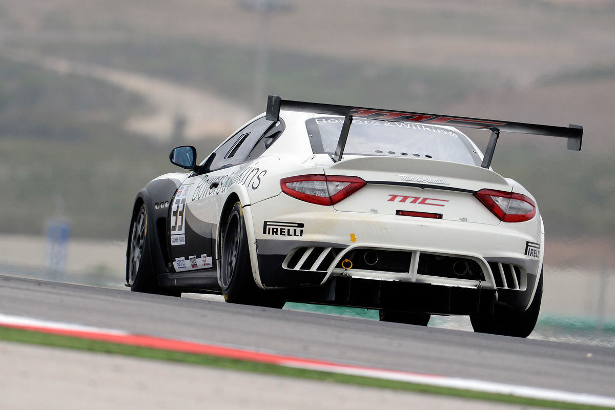 2012 Maserati Trofeo rear action