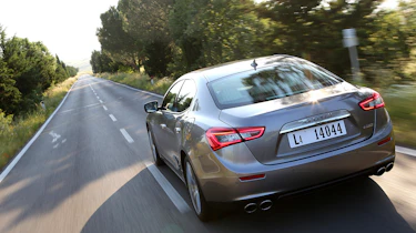 Maserati Ghibli rear three quarters