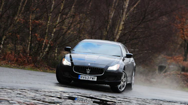 Maserati Quattroporte GTS action