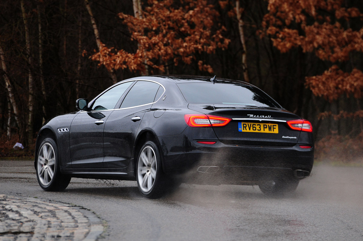 Maserati Quattroporte GTS rear action