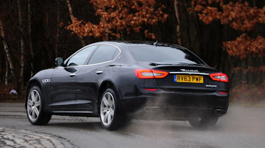 Maserati Quattroporte GTS rear action