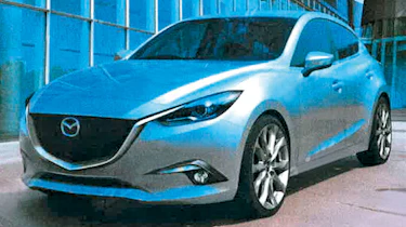 Leaked Mazda 3 front static