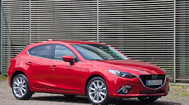 Mazda 3 front three quarters