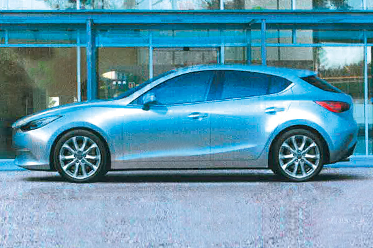 Leaked Mazda 3 profile