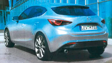 Leaked Mazda 3 rear static