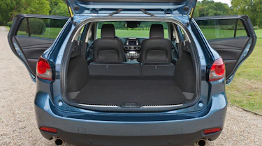 Mazda 6 Tourer boot seats folded