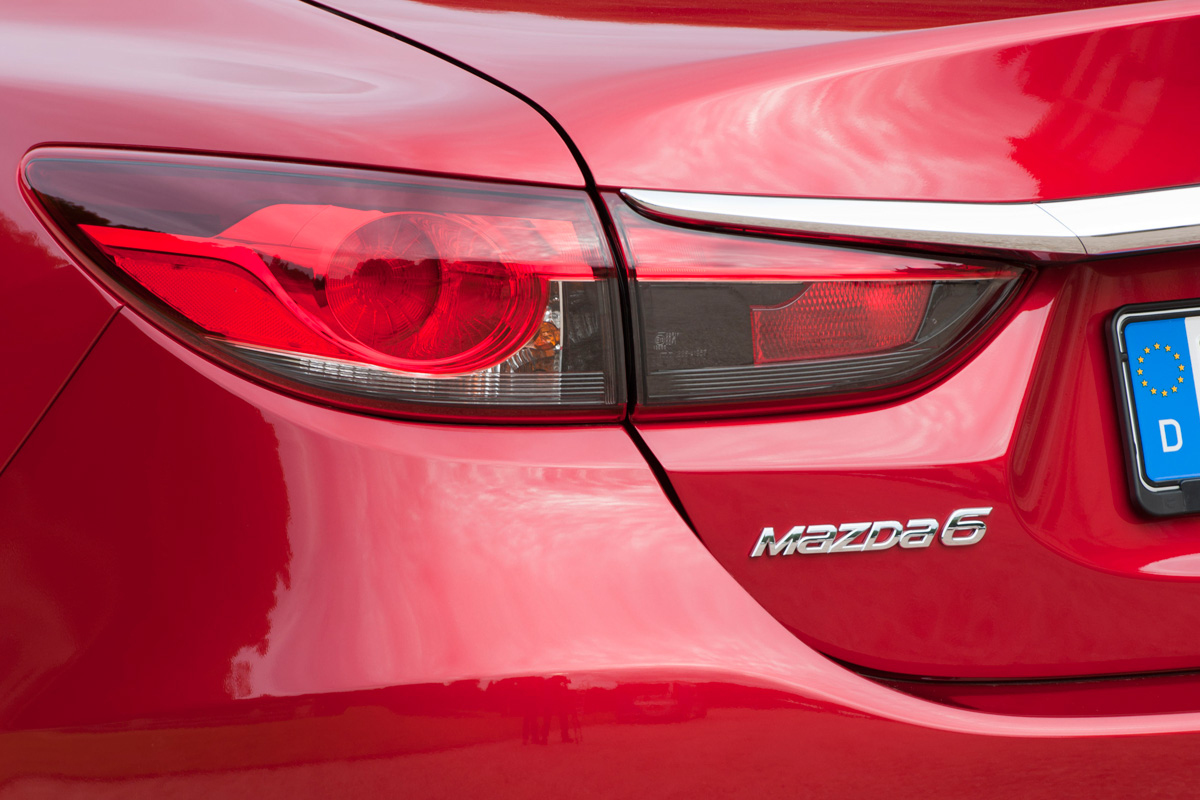 Mazda 6 saloon badge