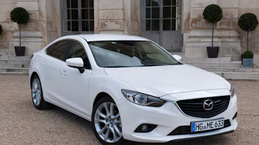 Mazda 6 saloon front detail