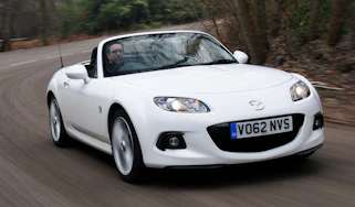 Mazda MX-5 front cornering