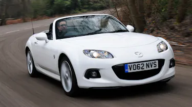 Mazda MX-5 front cornering
