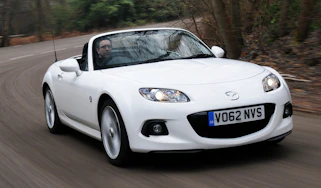 Mazda MX-5 front cornering