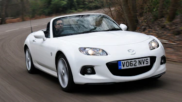 Mazda MX-5 front cornering