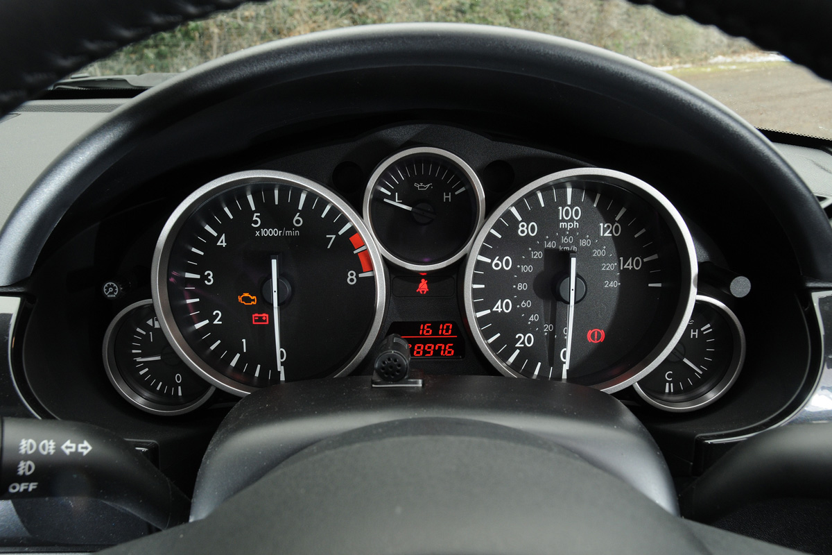 Mazda MX-5 dials
