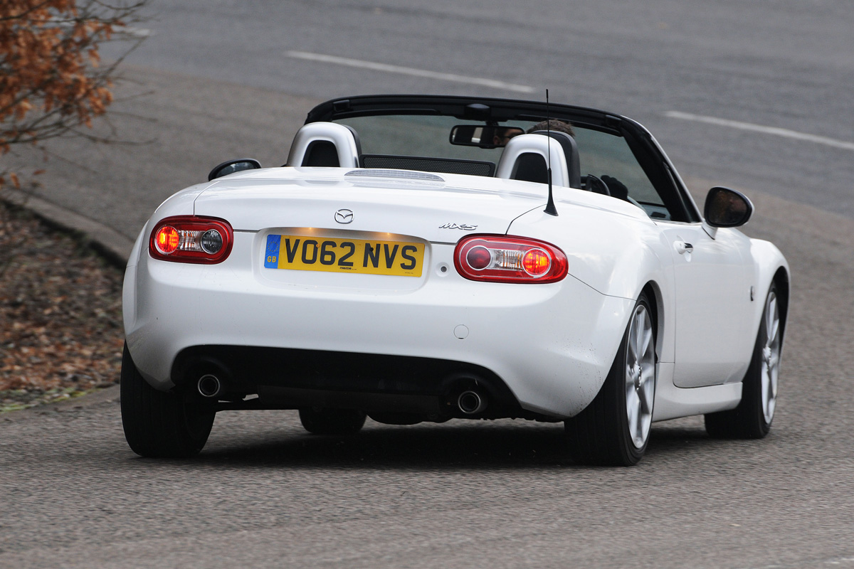 Mazda MX-5 rear cornering