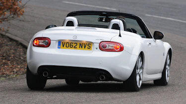 Mazda MX-5 rear cornering