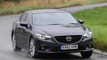 Mazda 6 saloon 2013 action