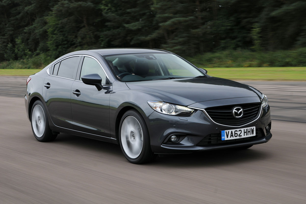 Mazda 6 saloon 2013 driving