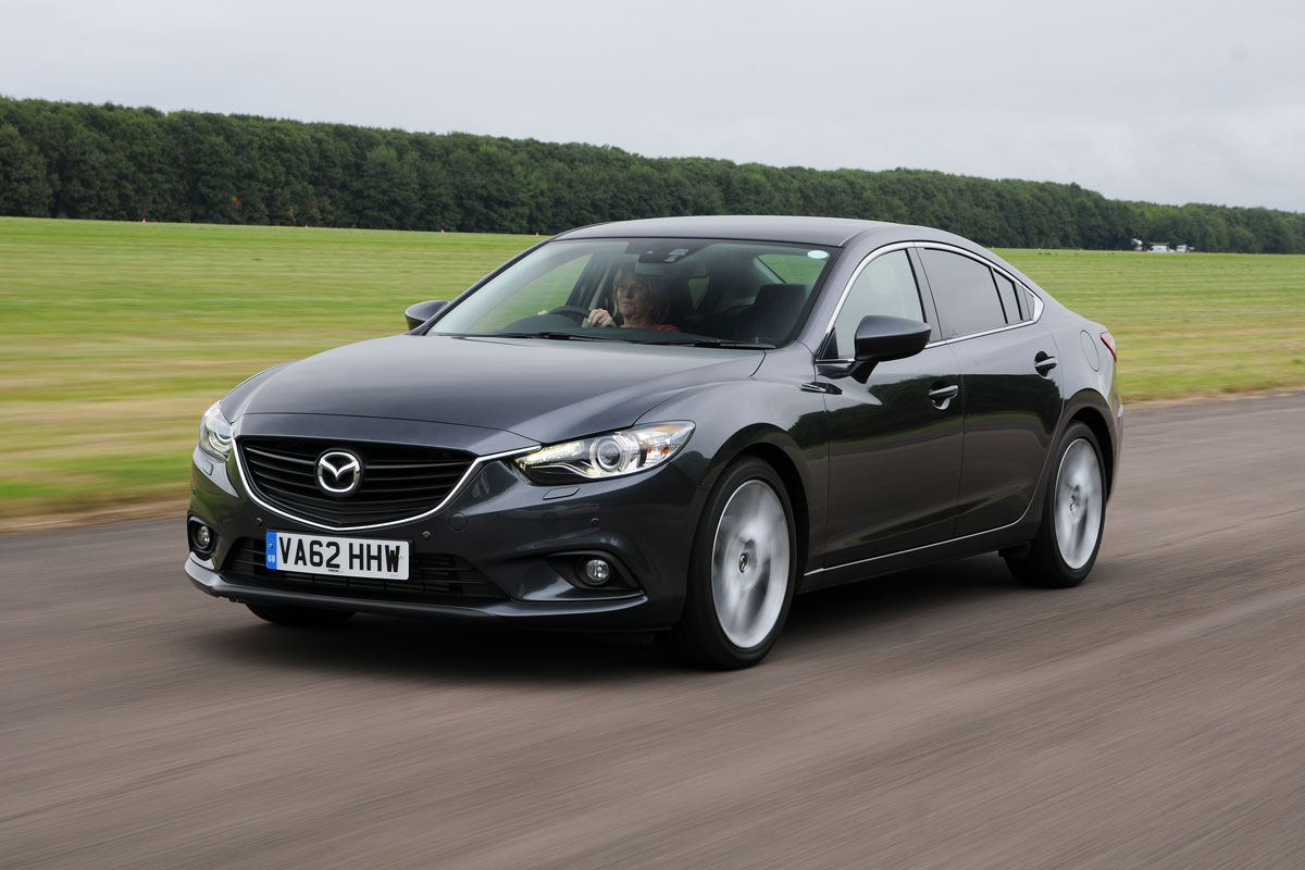 Mazda 6 saloon 2013 front action