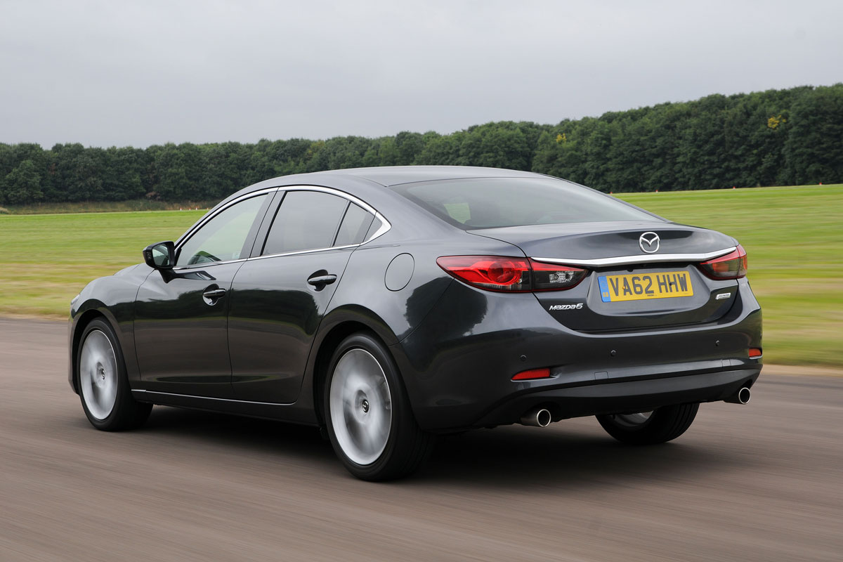 Mazda 6 saloon 2013 rear